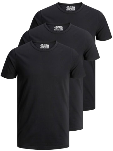 Jack & Jones 3er-Set  T-Shirt in Black
