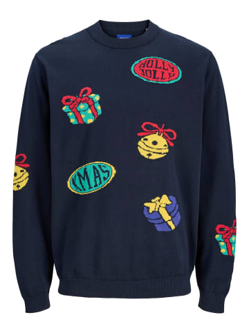 Jack & Jones Strickpullover in Sky Captain
