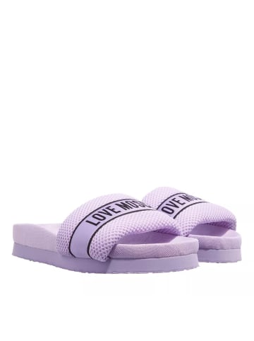 Love Moschino Love Moschino Slides Lilla in purple