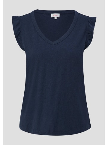 s.Oliver T-Shirt in 5884_tiefblau