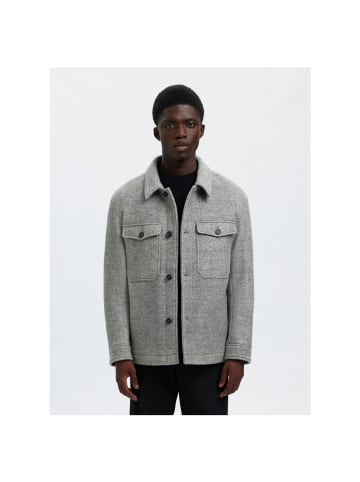 Selected Jacke in grey melange