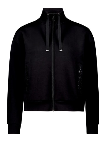 Betty Barclay Shirtjacke mit Rippenstruktur in Schwarz