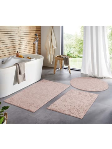 Tara Carpet Kurzflorteppich Homestyle  Flora in Rosa