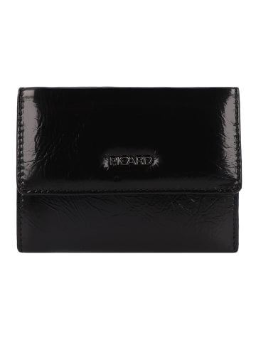 PICARD Himalaya Geldbörse Leder 12.5 cm in schwarz