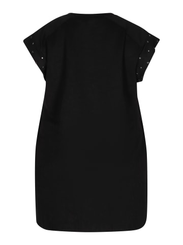 ROCKEASY Women Plus Size Dress in Black
