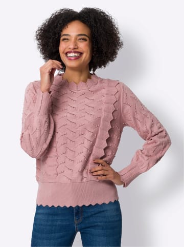 Heine Feinstrickpullover in hortensie