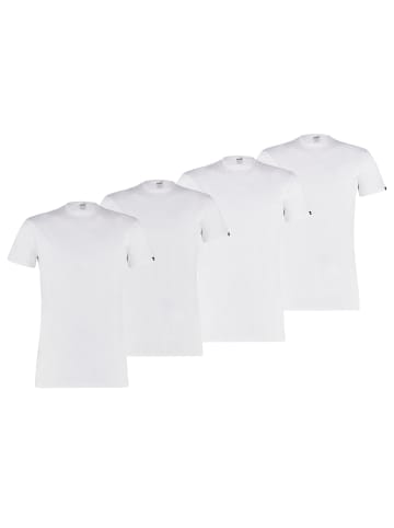 Puma T-Shirt 4er Pack in Weiß