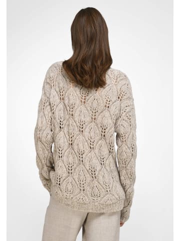FADENMEISTER BERLIN Pullover new wool in NATUR/MULTICOLOR