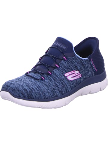 Skechers Slipper in blau
