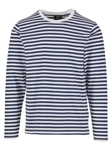 Brandit Brandit Longsleeves in navy/white