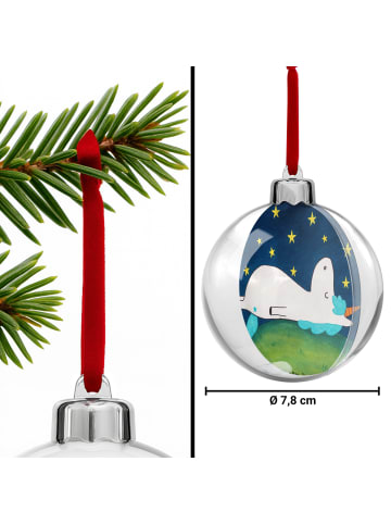 Mr. & Mrs. Panda Christbaumschmuck Einhorn Sternenhimmel Design ... in Weiß