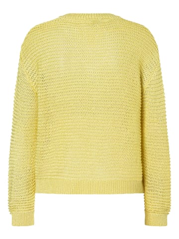 More & More Strukturpullover in tender yellow