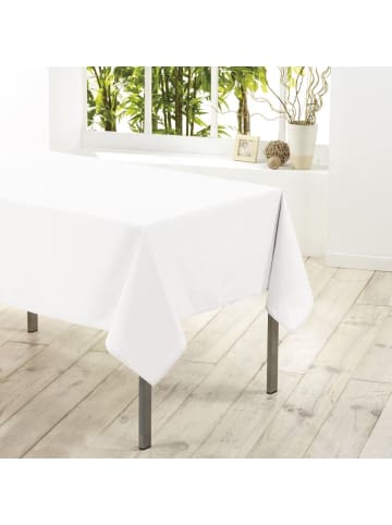 Douceur d’Intérieur Rechteckige Tischdecke ESSENTIEL in Weiß, (B) 140 x (L) 300 cm