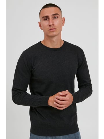 INDICODE Rundhalspullover IDBadan 35542MM Herren Feinstrickpullover in grau melange