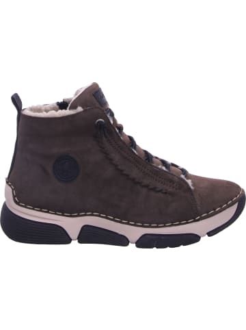 rieker Winterstiefelette in erde/schwarz