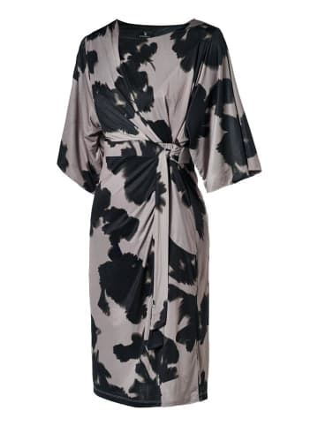 Mart Visser Kleid mit Mailänder Print, Schwarz/Grau
