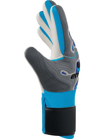 erima Kinder Torwarthandschuhe in grau/blau