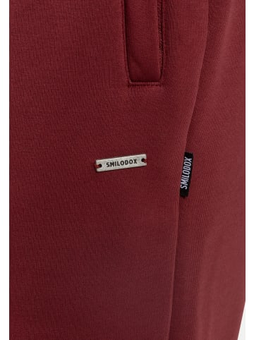 SMILODOX Jogginghose Ilyas in Bordeaux