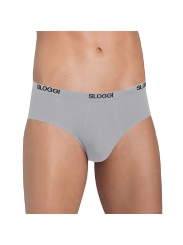 Sloggi Slip 2er Pack in Grau
