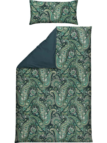 REDBEST Satin Bettwäsche in grün