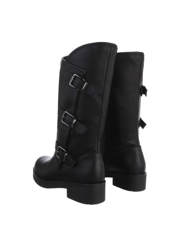 Ital-Design Stiefel in Schwarz