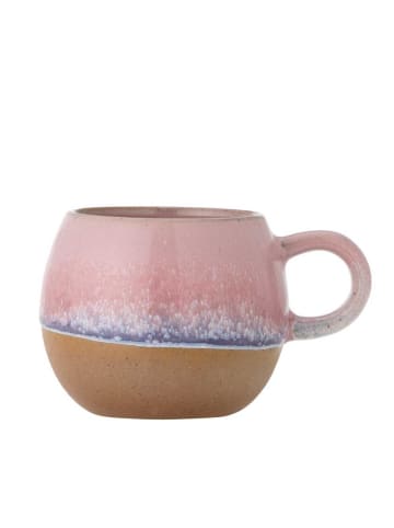 Bloomingville Espresso Tasse PAULA Rosa Blau mit Henkel
