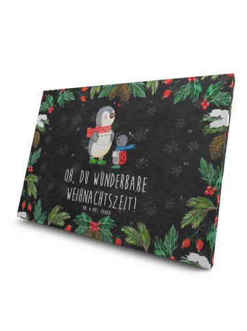 Mr. & Mrs. Panda Adventskalender Smörle Winterzeit mit Spruch in Kreidetafel