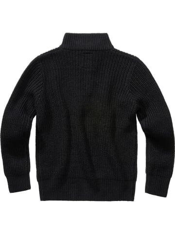 Brandit Pullover "Kids Marine Pullover Troyer" in Schwarz