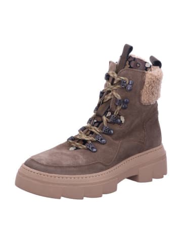 WALDLÄUFER Damen Winterschuhe warm H-Saiga in Braun