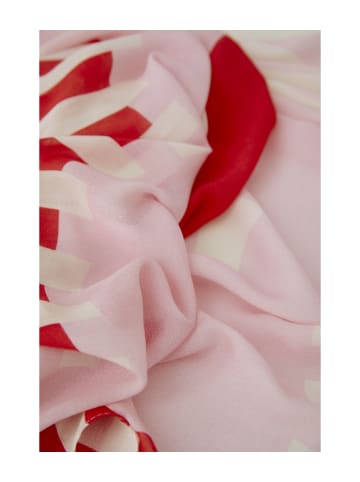 Oui Tuch in rose red