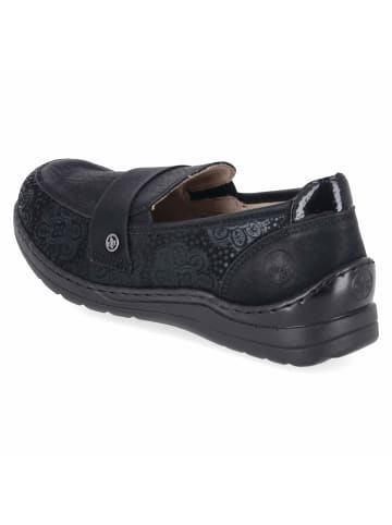 rieker Slipper in schwarz