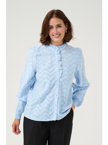 Kaffe Langarm - Hemd KAvictoria in Soft Chambray