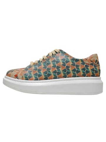 Dogo Myra Sneaker - Texture 36 in Beige
