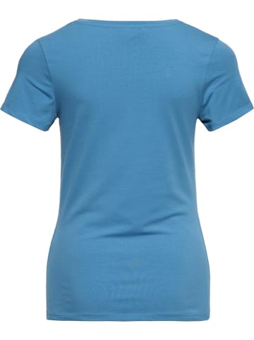 Queen Kerosin Shirt "Rumble Queen" in Blau