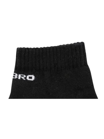 United Labels 3er Pack Umbro Socken - Quartersocken Sport in schwarz