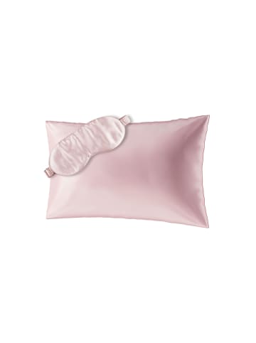 Ailoria BEAUTY SLEEP SET (60X40) Seidenkissenbezug + Maske in pink
