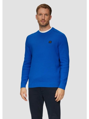 s.Oliver Strickpullover langarm in Blau