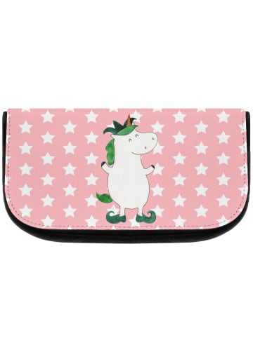 Mr. & Mrs. Panda Kosmetiktasche Einhorn Joker ohne Spruch in Rot Pastell