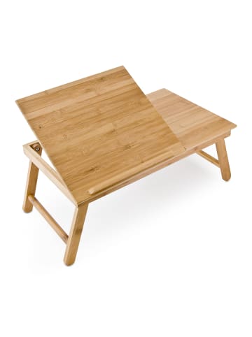 relaxdays Laptoptisch in Natur- (B)55 x (H)24 x (T)33 cm