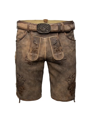 Spieth & Wensky Lederhose Marc in braun