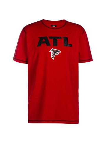 NEW ERA T-Shirt NFL Atlanta Falcons Sideline in rot / schwarz