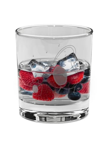 Mr. & Mrs. Panda Trinkglas Avocado Tanzen ohne Spruch in Transparent