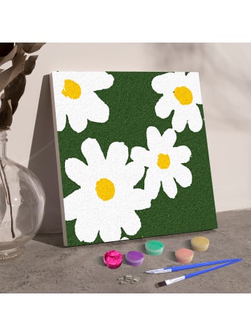 ARTNANAS Exlusive 3D-Strukturmalerei Set -Margeriten