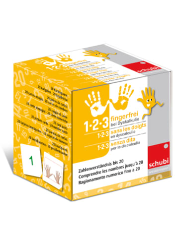 Niekao Lernwelten Papeterie/PBS - 1-2-3 fingerfrei bei Dyskalkulie 1