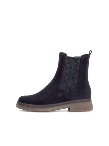 Gabor Chelsea Boots in blau