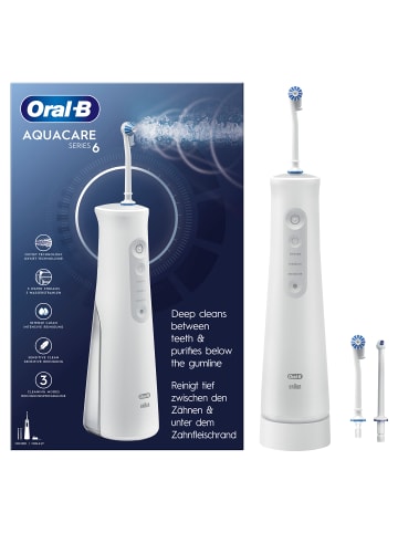 Oral-B Munddusche "Aqua Care 6" in Weiß