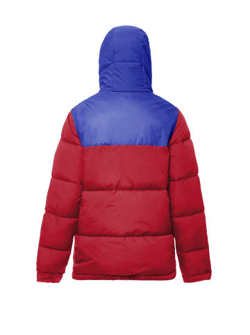 Libbi Wattierte Steppjacke in Rot Kobalt