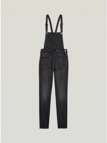 G-Star Raw Lynn High Waist Skinny Overall faded blade