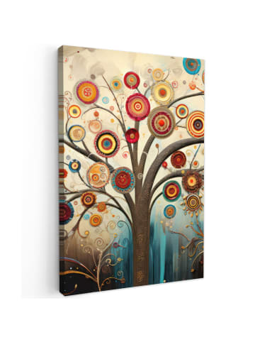 MuchoWow Leinwand bilder Stilvoller Baum (BxH)