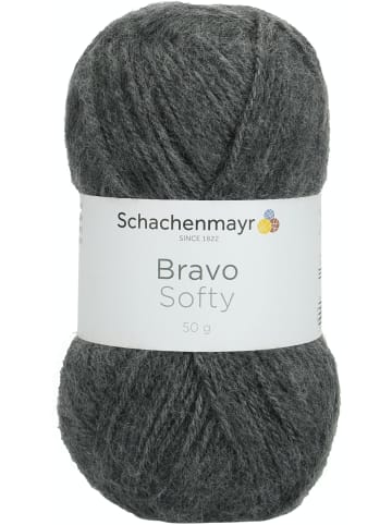 Schachenmayr since 1822 Handstrickgarne Bravo Softy, 50g in Mittelgrau meliert